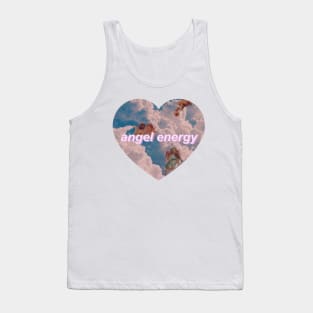 angel energy heart Tank Top